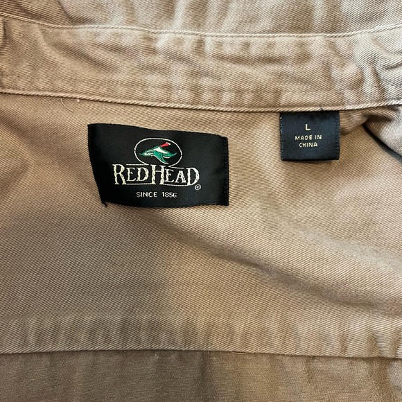Large Redhead Button Down Upland Shirt - Picture 3 of 3